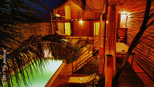 Votre logement dans notre guest house, idéal pour le repos et la relaxation entre vos sessions windsurf dans la région de Mancora