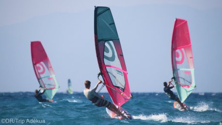 Votre séjour windsurf sur le spot d'Ixia à Rhodes en Grèce