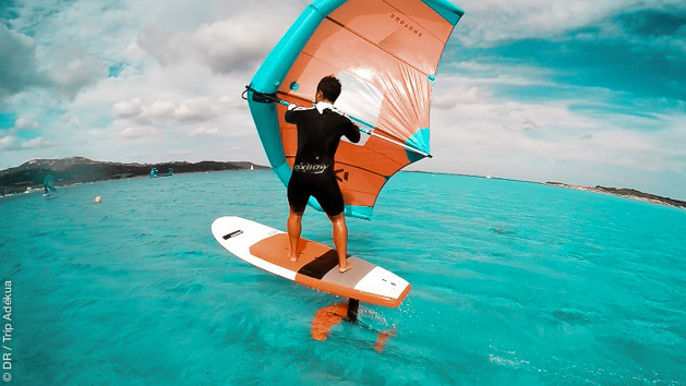 stage de wingfoil en Corse
