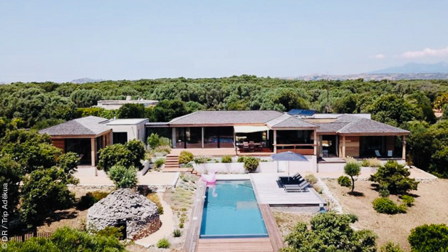 villa et windsurf à Bonifacio