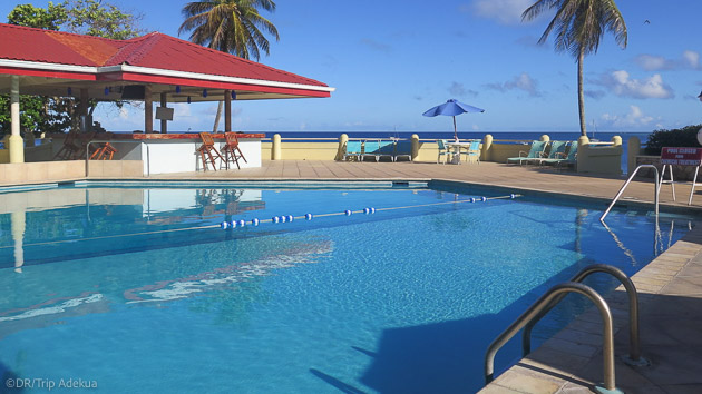 Votre hôtel avec piscine face aux spots de windsurf à Tobago