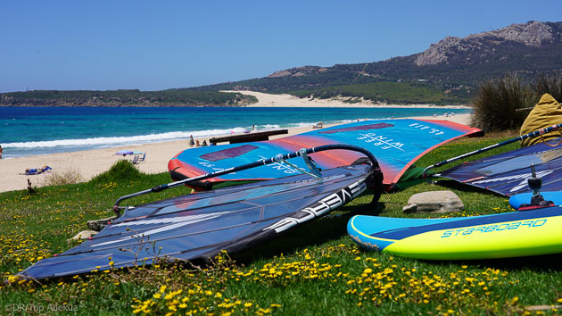 Séjour windsurf en famille à Bolonia en Espagne