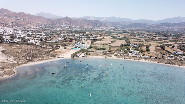 Votre spot de windsurf pour un séjour de rêve en Grèce à Naxos