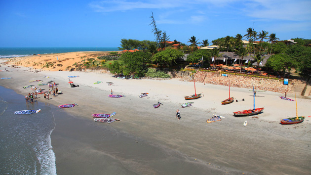 Profitez des plages mangifiques de Jericoacoara au Brésil