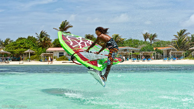 Séjour windsurf à Bonaire avec hébergement et matériel