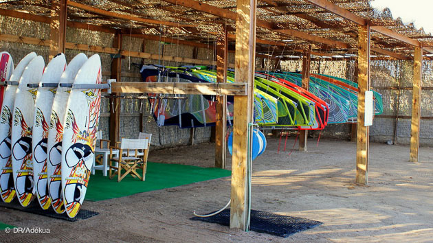 le centre de planche et windsurf à El Gouna