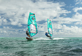 Windsurf entre lagon et vagues au Morne - voyages adékua