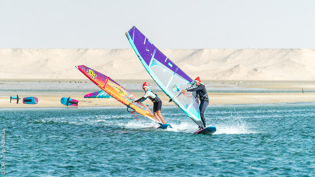 Progressez en windsurf en famille à Dakhla au Maroc