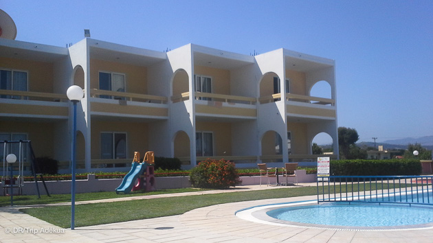 votre hotel pour ce stage de planche à Rhodes