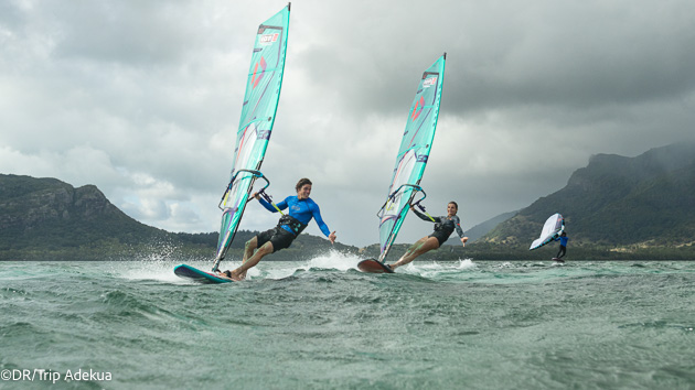 Progressez en windsurf sur le lagon du Morne