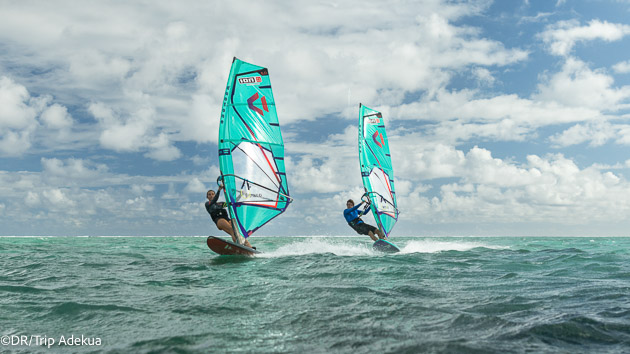 Sessions de windsurf de rêve à l'île MAurice