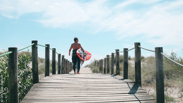 l'accès à votre spot de windsurf au Portugal